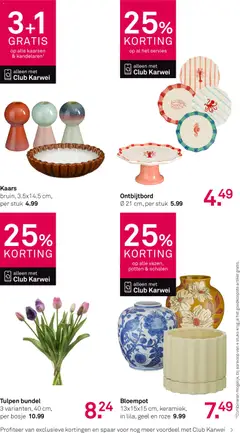 KARWEI folder - Voorbeeld van een folder van KARWEI, geldig van 27.04.2026 | Pagina: 40 | Producten: Servies, Kaars, Kaarsen