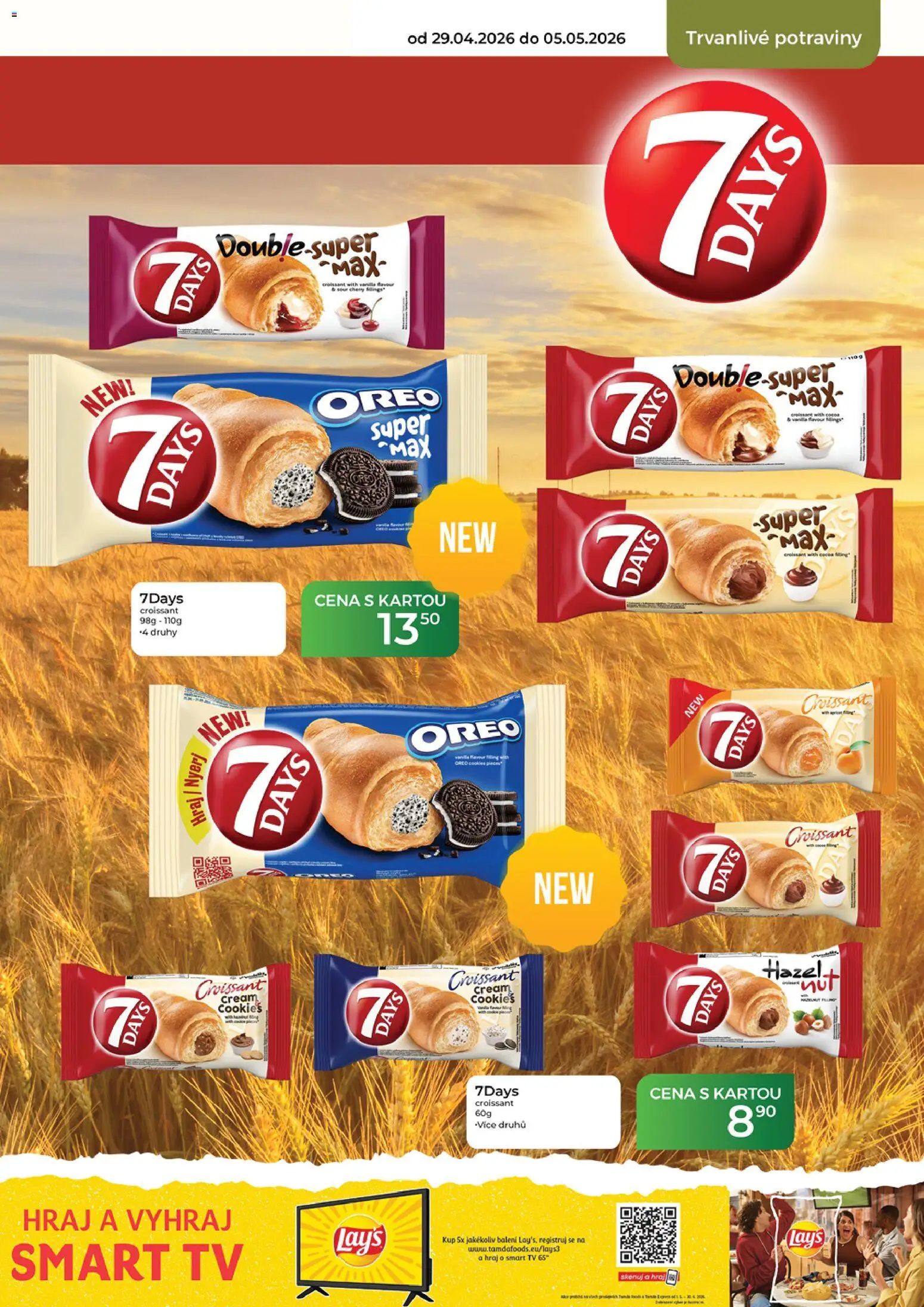 Tamda Foods leták od 29.04.2026 | Strana: 35 | Produkty: Tv, Croissant, Lay's, Oreo