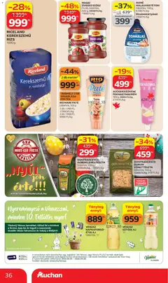 Auchan akciós újság - amely érvényes a következő dátumtól: 26.03.2026 | Oldal: 36