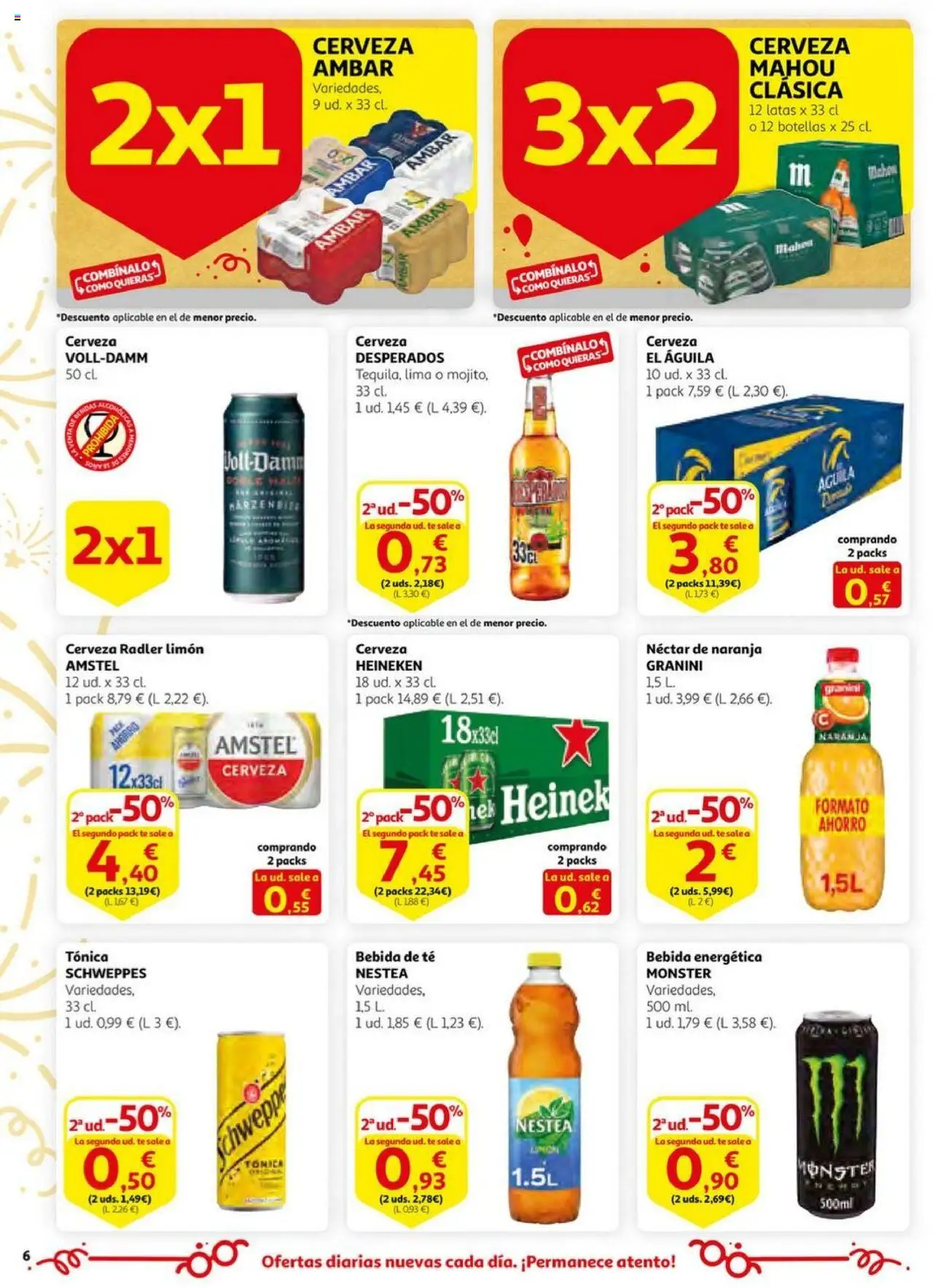Alcampo -  HP Nacional  │ válido desde el 03.06.2025 | Página: 6 | Productos: Lima, Té, Παρμεζάνα, Σπανάκι