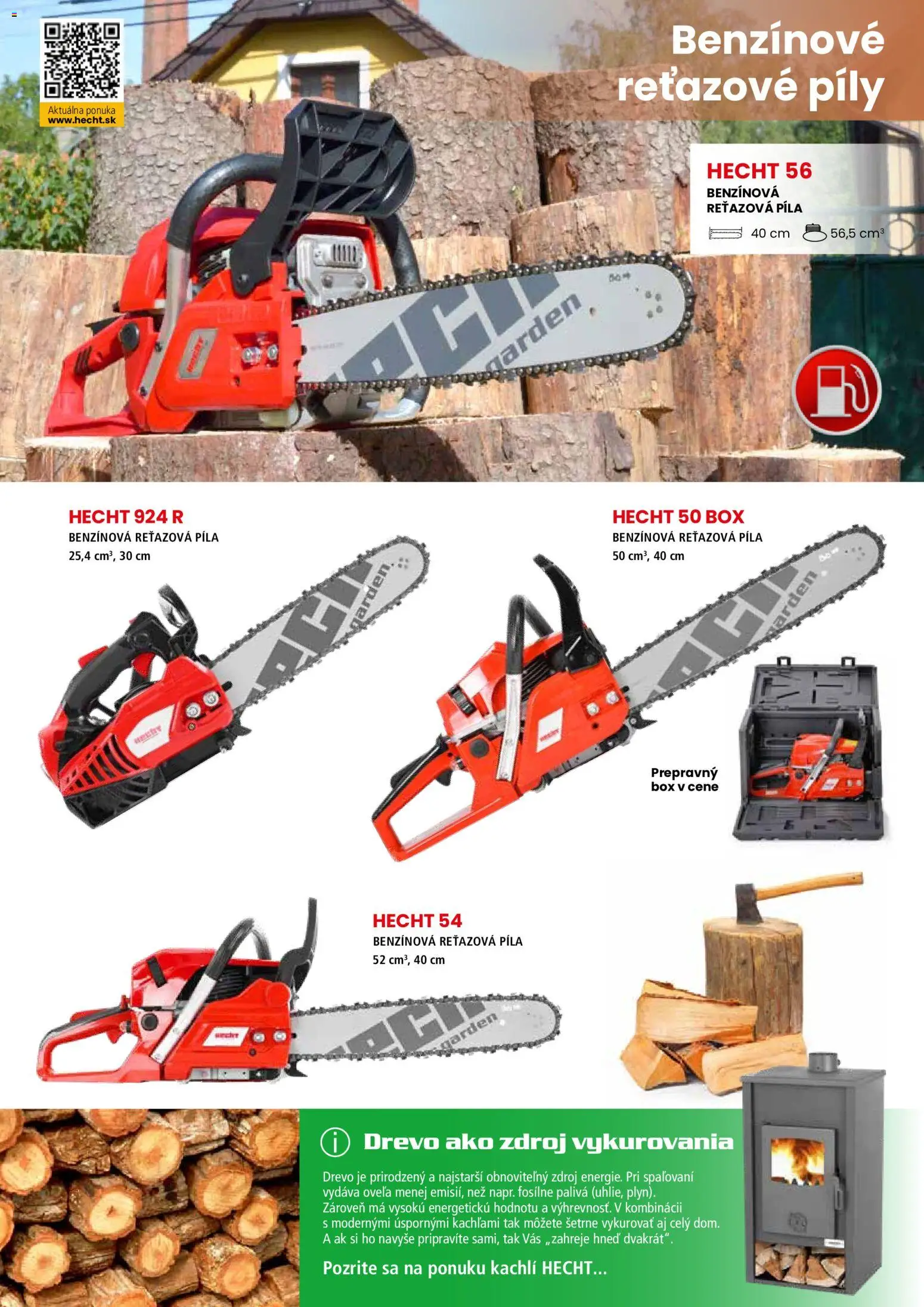 Nové Hecht akcie – leták je platný od 19.02.2026 | Strana: 36 | Produkty: Reťazová píla, Píla