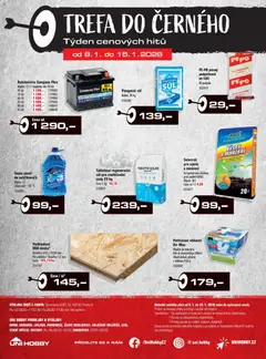 Náhled letáku Uni Hobby leták od 08.01.2026 | Strana: 34 | Produkty: Pohlcovač vlhkosti, Substrát, Autobaterie, Pepo