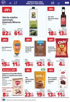 Ofertele Carrefour valabile de la 25.02.2026 | Pagină: 19 | Produse: Tort, Cacao, Cartofi, Sos