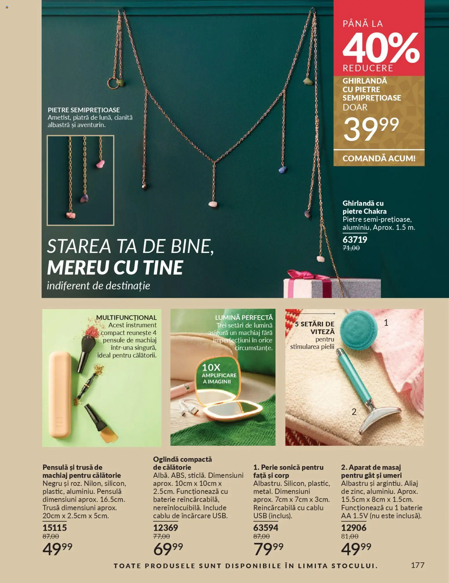 Noul catalog Avon – valabil de la 01.11.2025 | Pagină: 177