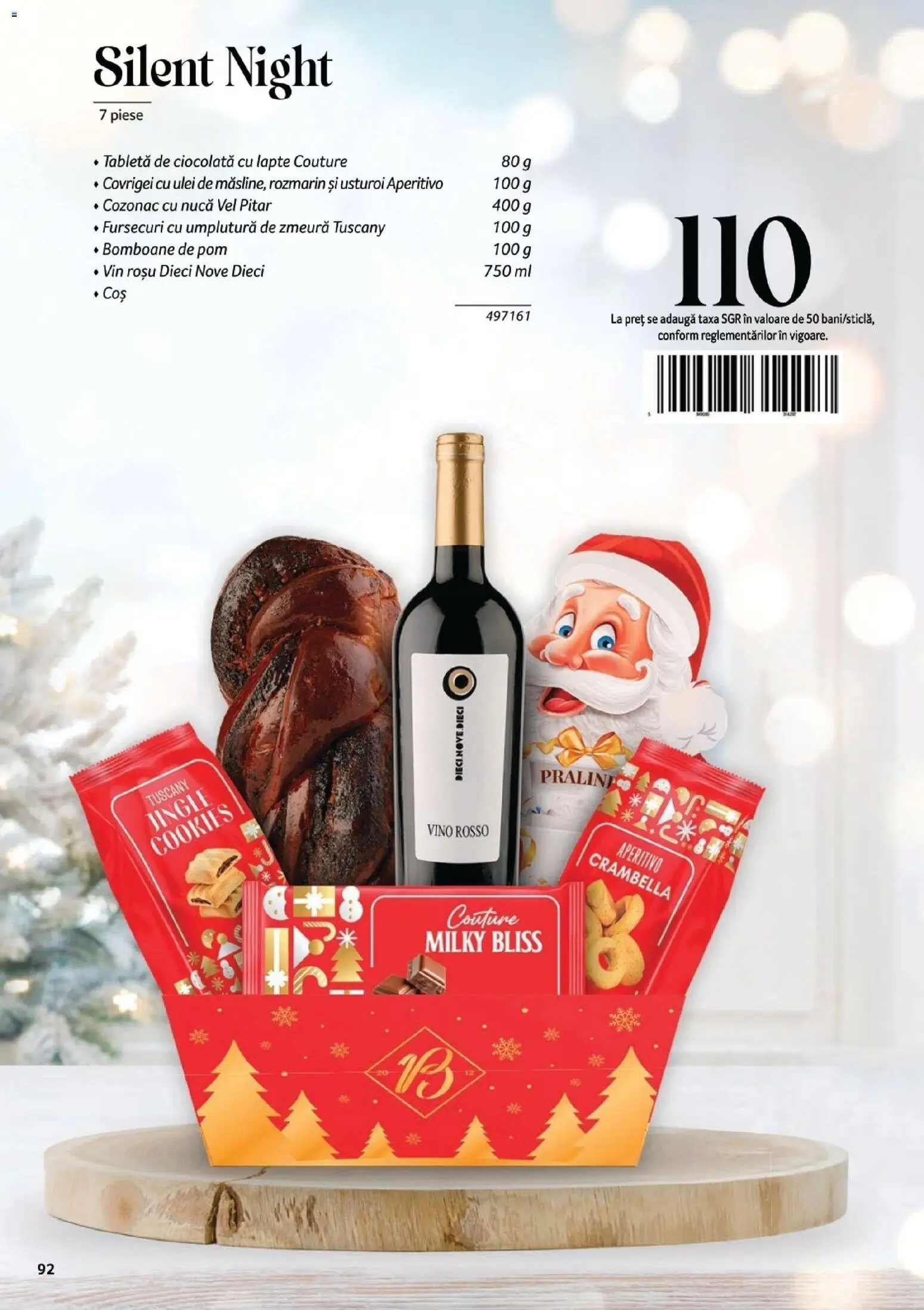 Noul catalog Selgros – valabil de la 07.11.2025 | Pagină: 92 | Produse: Coș, Vin, Bomboane, Usturoi
