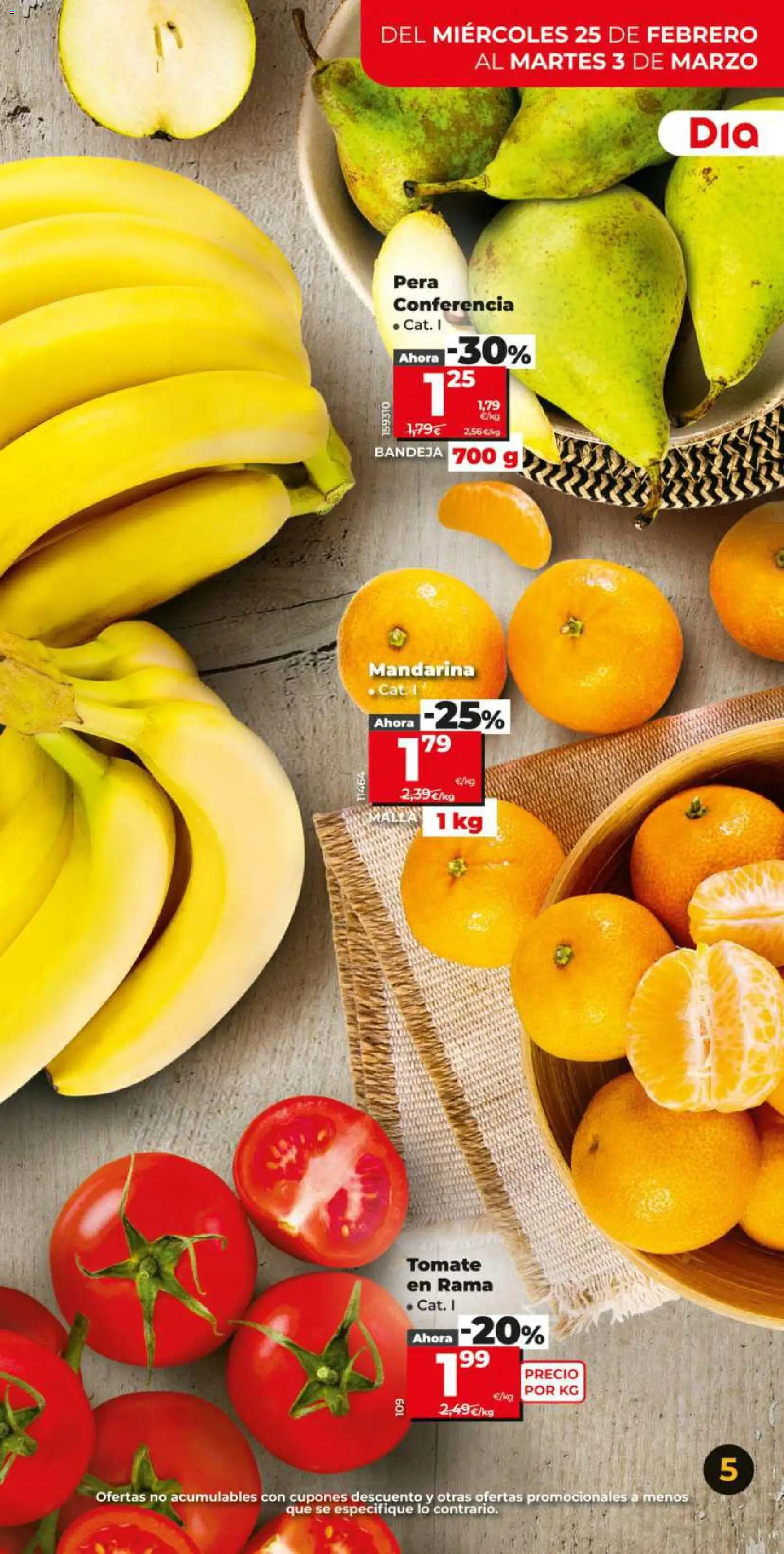 Dia - folleto Market │ válido desde el 25.02.2026 | Página: 5 | Productos: Bandeja