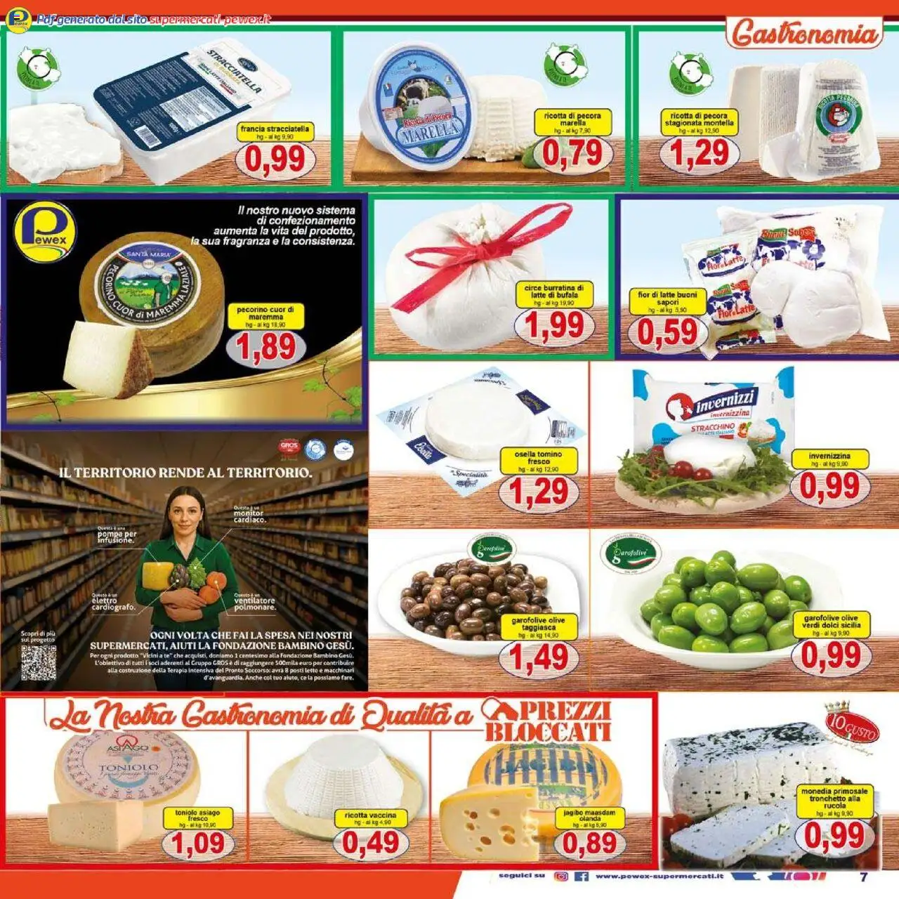 Volantino Pewex del 06.08.2025 | Pagina: 7 | Prodotti: Tè, Latte, Ricotta, Stracciatella