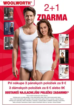 Woolworth leták platný od 12.12.2025 | Strana: 38 | Produkty: Tielko, Nohavičky, Slipy