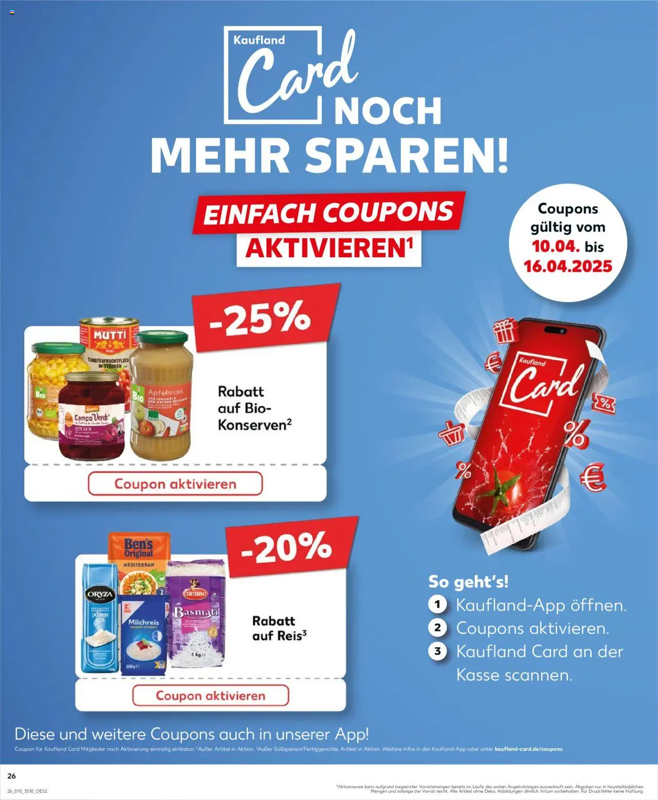 Kaufland - Leipzig-Reudnitz-Thonberg, Dresdner Straße 80 - gültig ab dem 10.04.2025 | Seite: 26