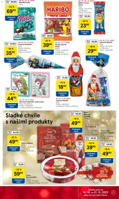 Náhled letáku Haribo Secret Santa, Haribo Secret Santa 200 g od 29.10.2025 | Strana: 17 | Produkty: Máslové sušenky, Haribo, Kalendář, Milk chocolate