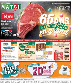 Match Supermarché - Prévisualisation de Match Supermarché catalogue valide à partir de 04.11.2025 | Page: 1