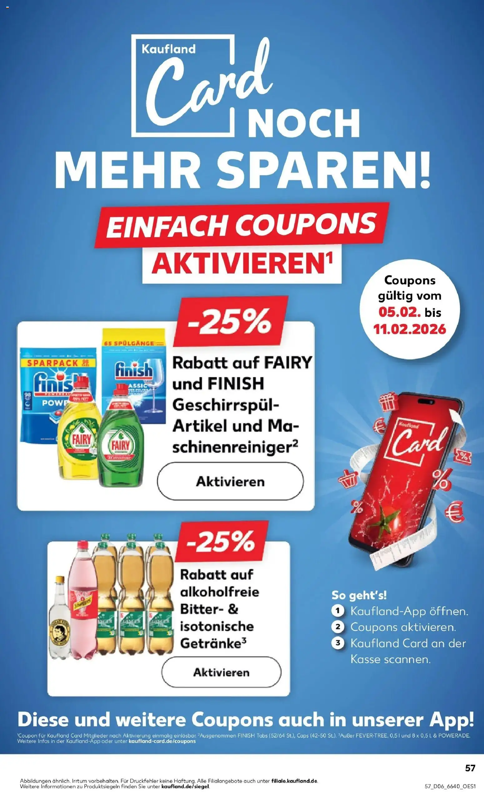 Kaufland prospekt Göppingen	 – gültig ab 09.02.2026 | Seite: 57 | Produkte: Finish