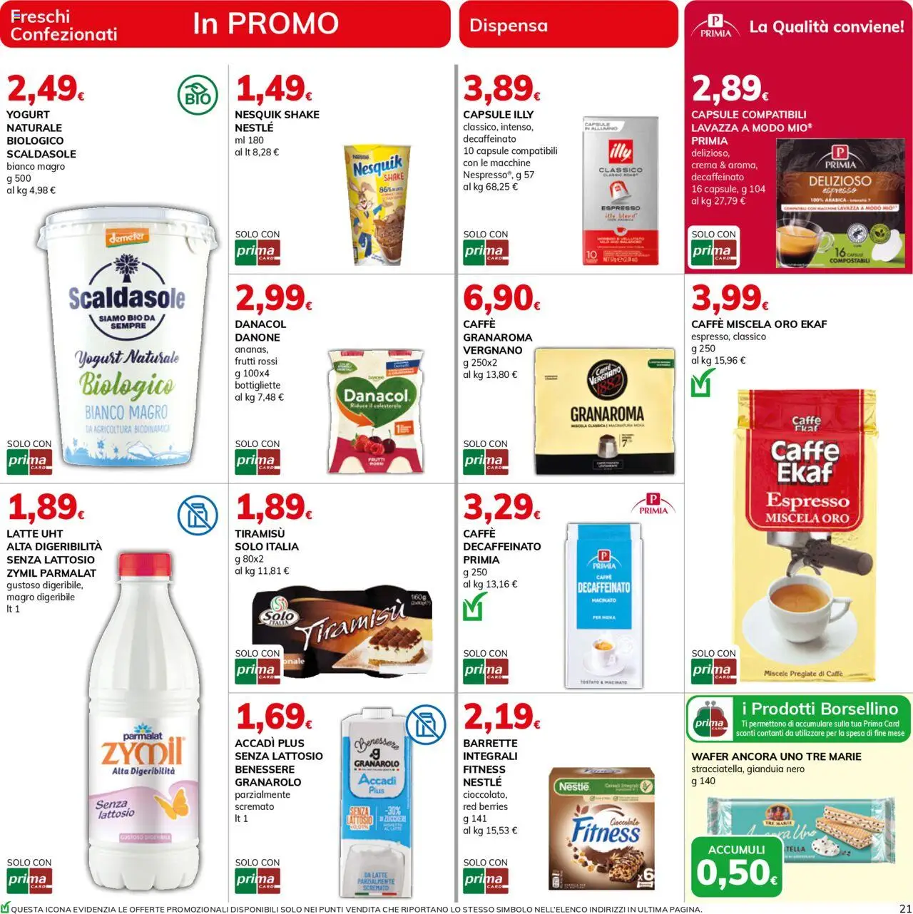 Volantino Basko del 12.08.2025 | Pagina: 21 | Prodotti: Crema, Cereali, Latte, The