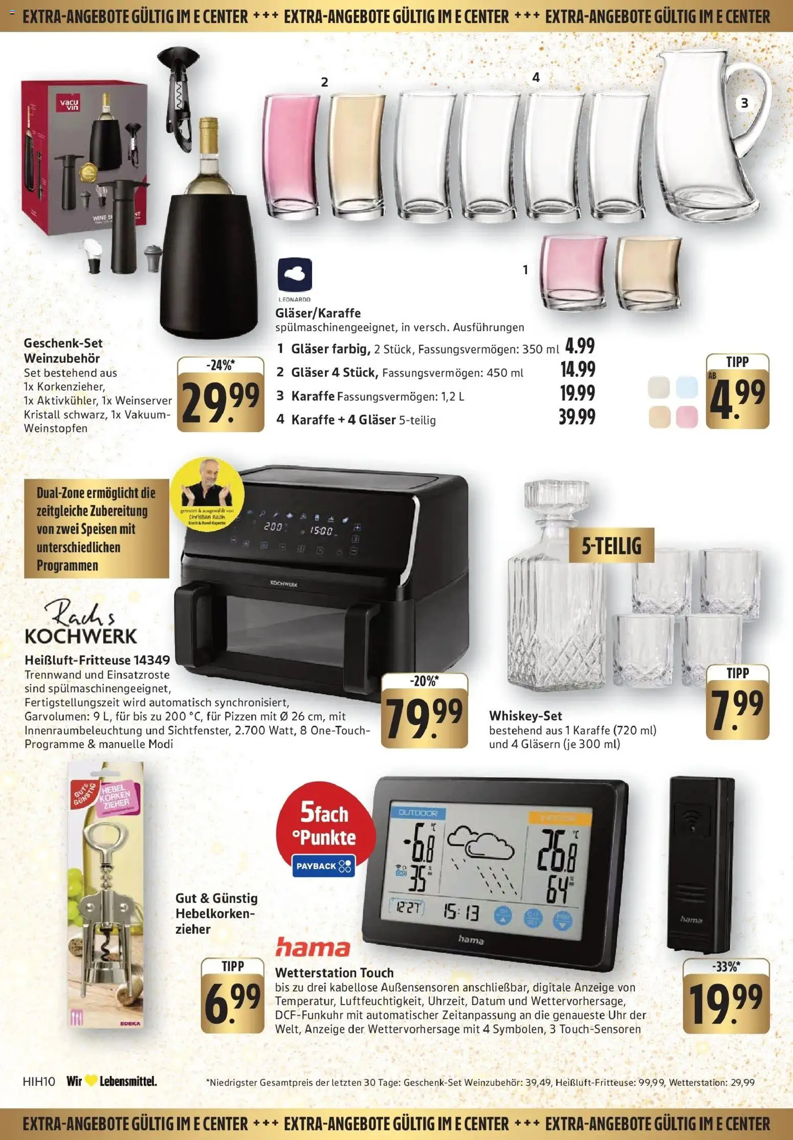 Edeka prospekt Heilbronn	 – gültig ab 15.12.2025 | Seite: 44 | Produkte: Wetterstation, Heißluftfritteuse, Whiskey, Uhr