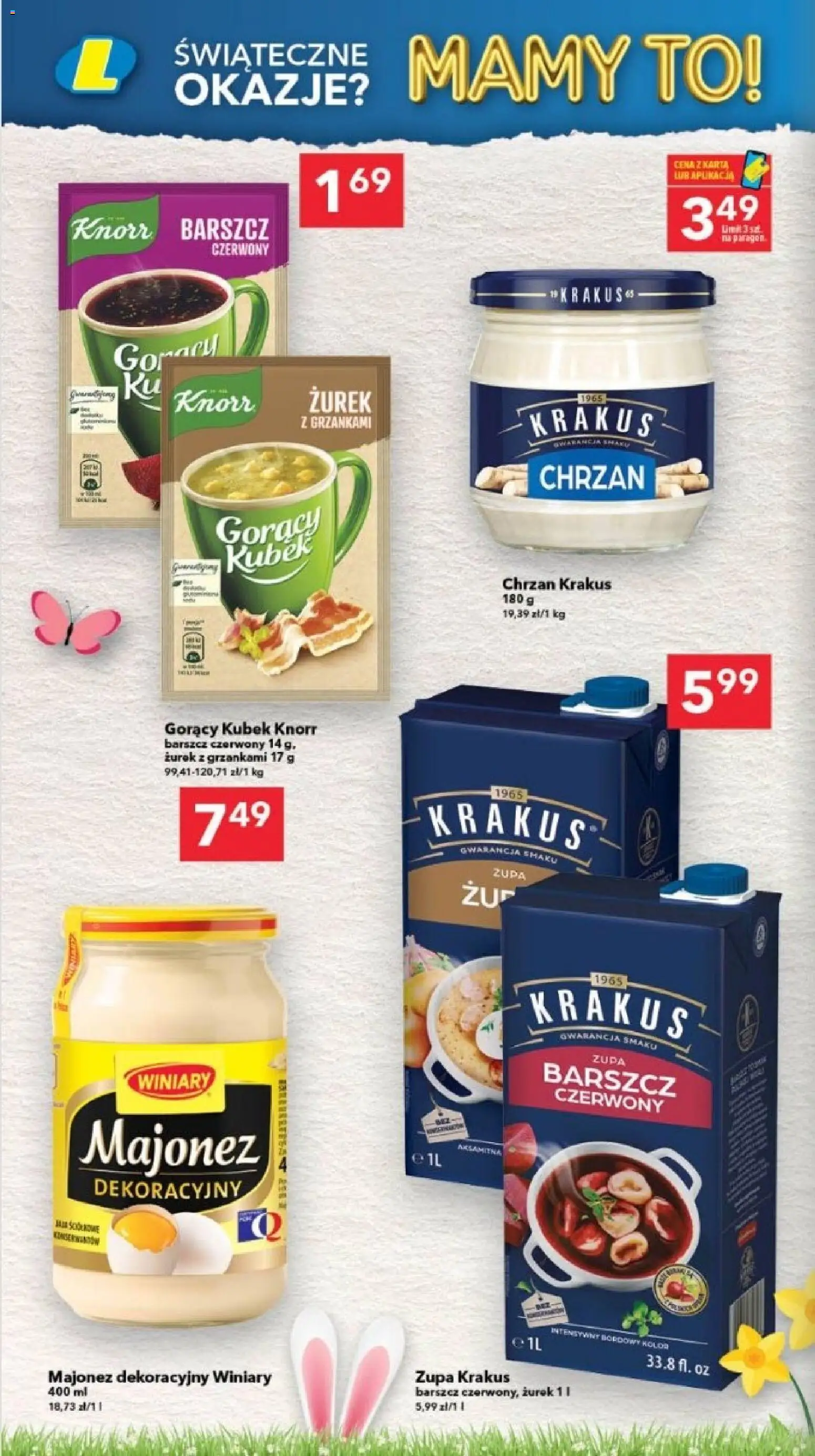 Lewiatan gazetka - Szczecin od 12.03.2026 | Strona: 8 | Produkty: Barszcz, Zurek, Chrzan, Zupa