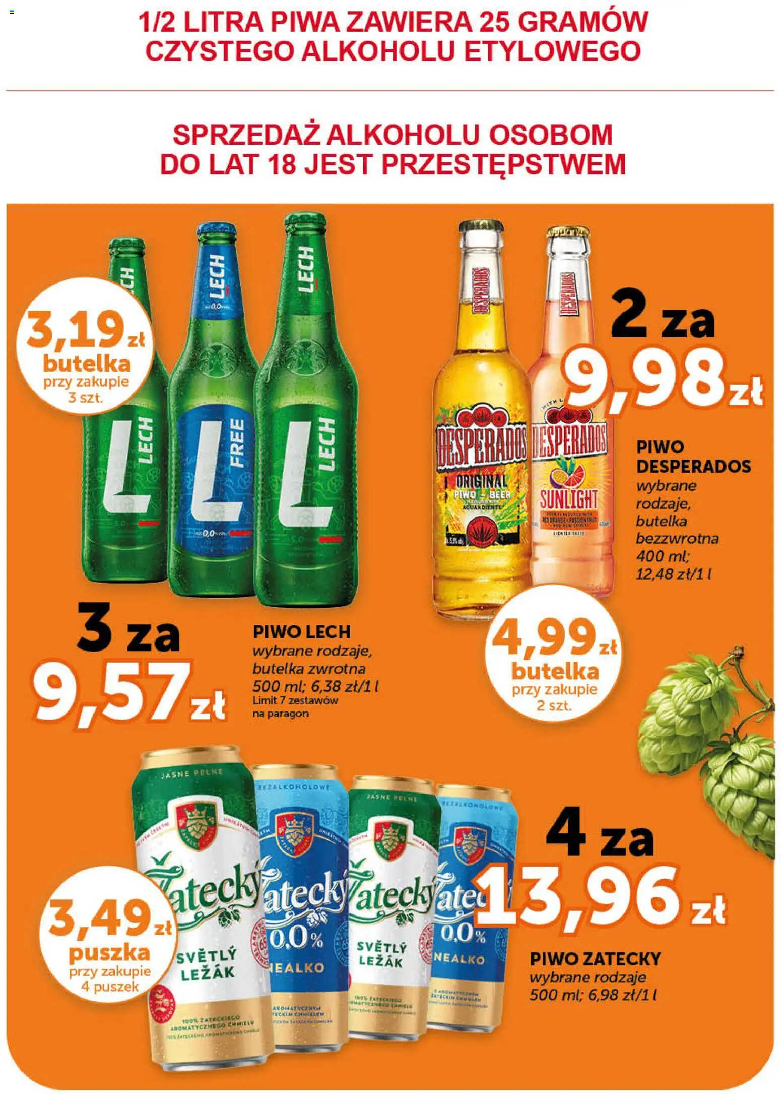 ABC gazetka od 30.04.2026 | Strona: 19 | Produkty: Penne, Leżak, Piwo Desperados, Piwo