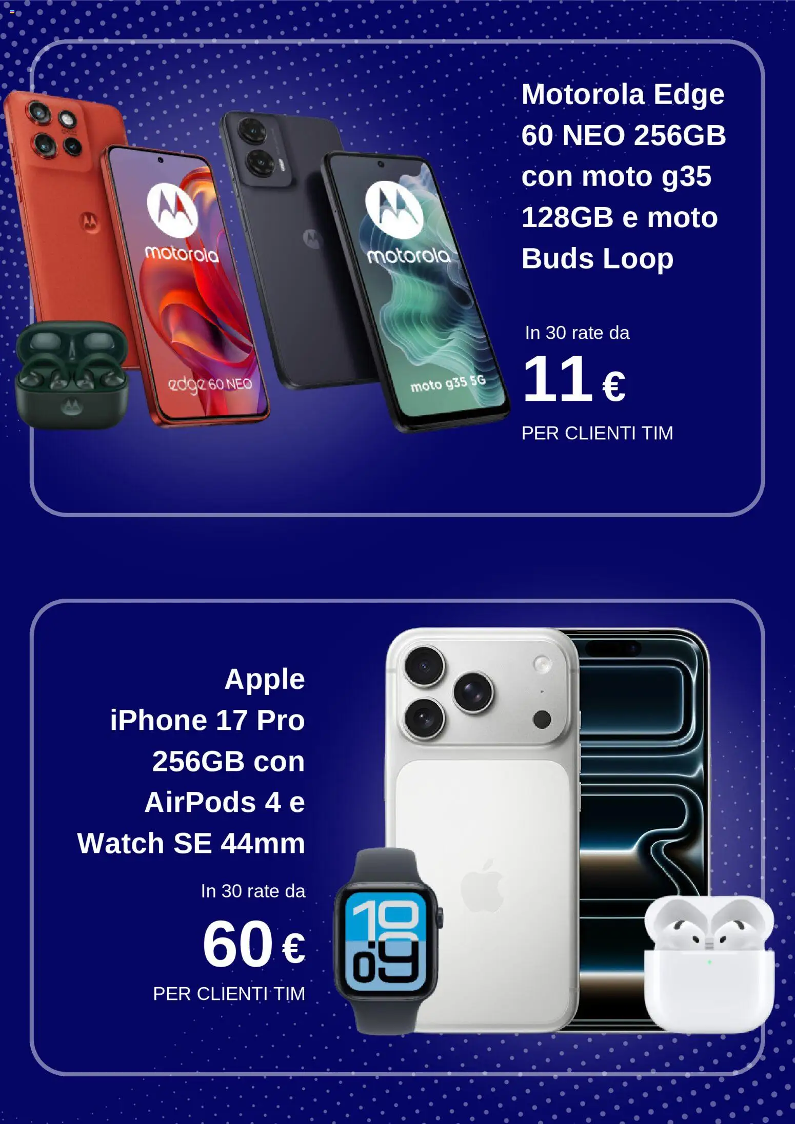 Volantino TIM del 12.12.2025 | Pagina: 5 | Prodotti: Iphone, Airpods