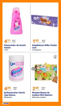 Vista previa Action - Action ES week 43 2025 válido desde el 22.10.2025 | Página: 26 | Productos: Quitamanchas, Ropa, Magdalenas