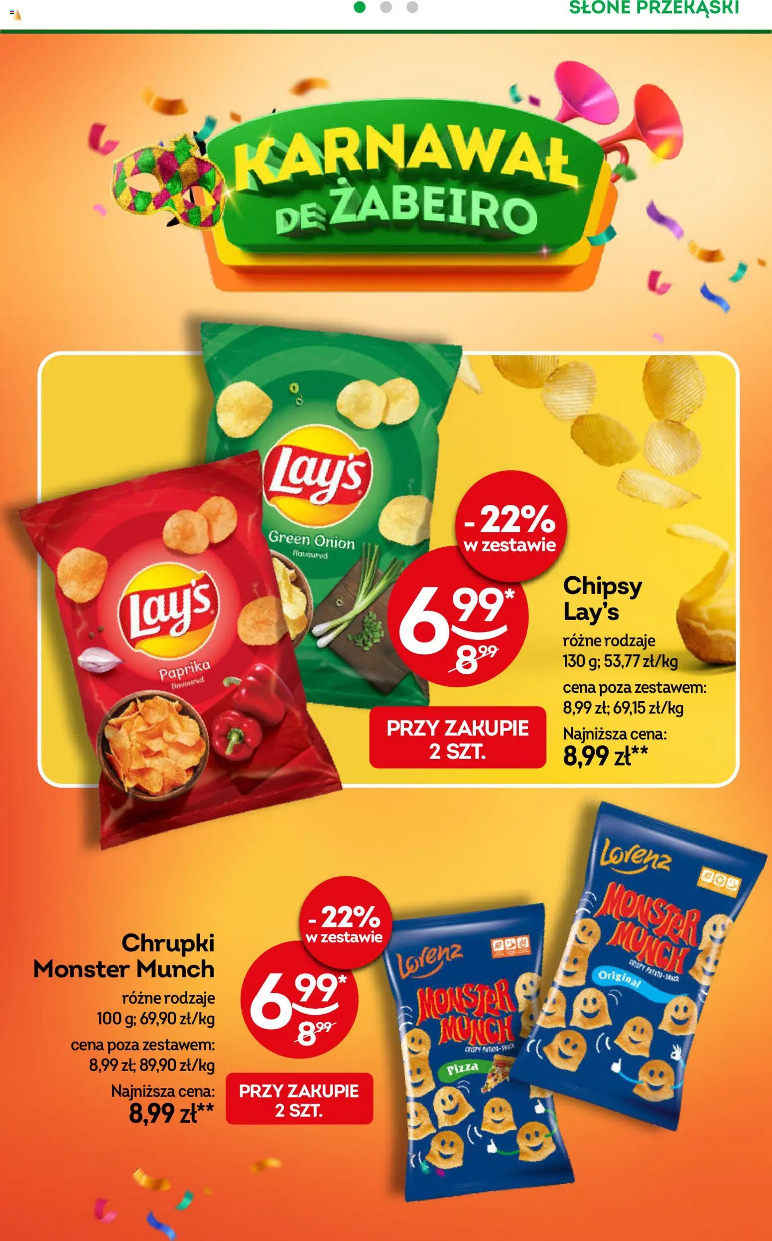 Żabka Gazetka od 14.01.2026 | Strona: 13 | Produkty: Chipsy, Chrupki, Pizza