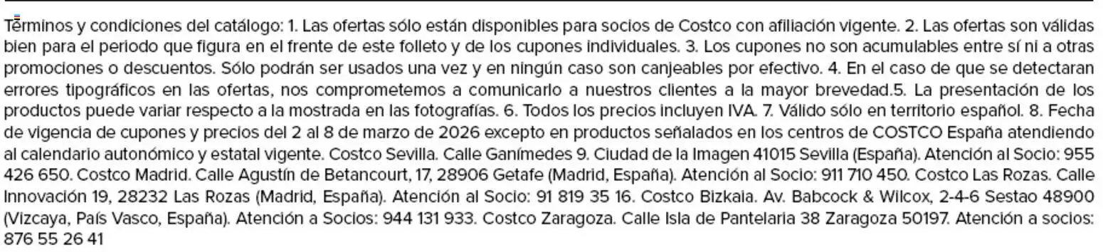 Costco catálogo │ válido desde el 02.03.2026 | Página: 5