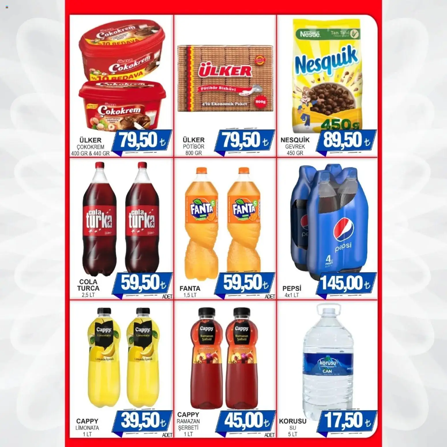 Furpa - Katalog Muhteşem Fiyatlar - 05.03.2026 tarihinden itibaren geçerlidir | Sayfa: 7 | Ürünler: Limonata, Gevrek, Tahıl, Fanta