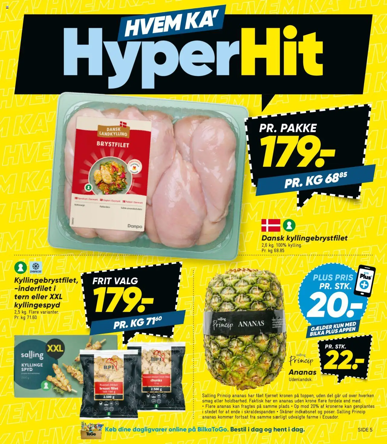 Bilka tilbudsavis – gyldig fra 19.09.2025 | Side: 5 | Produkter: Ananas