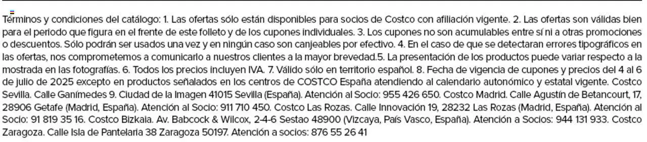 Costco catálogo │ válido desde el 04.07.2025 | Página: 3