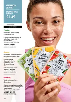 Preview of Oriflame - Offers valid from 24.12.2025 | Page: 152 | Products: Mask, Kiwi, Mango