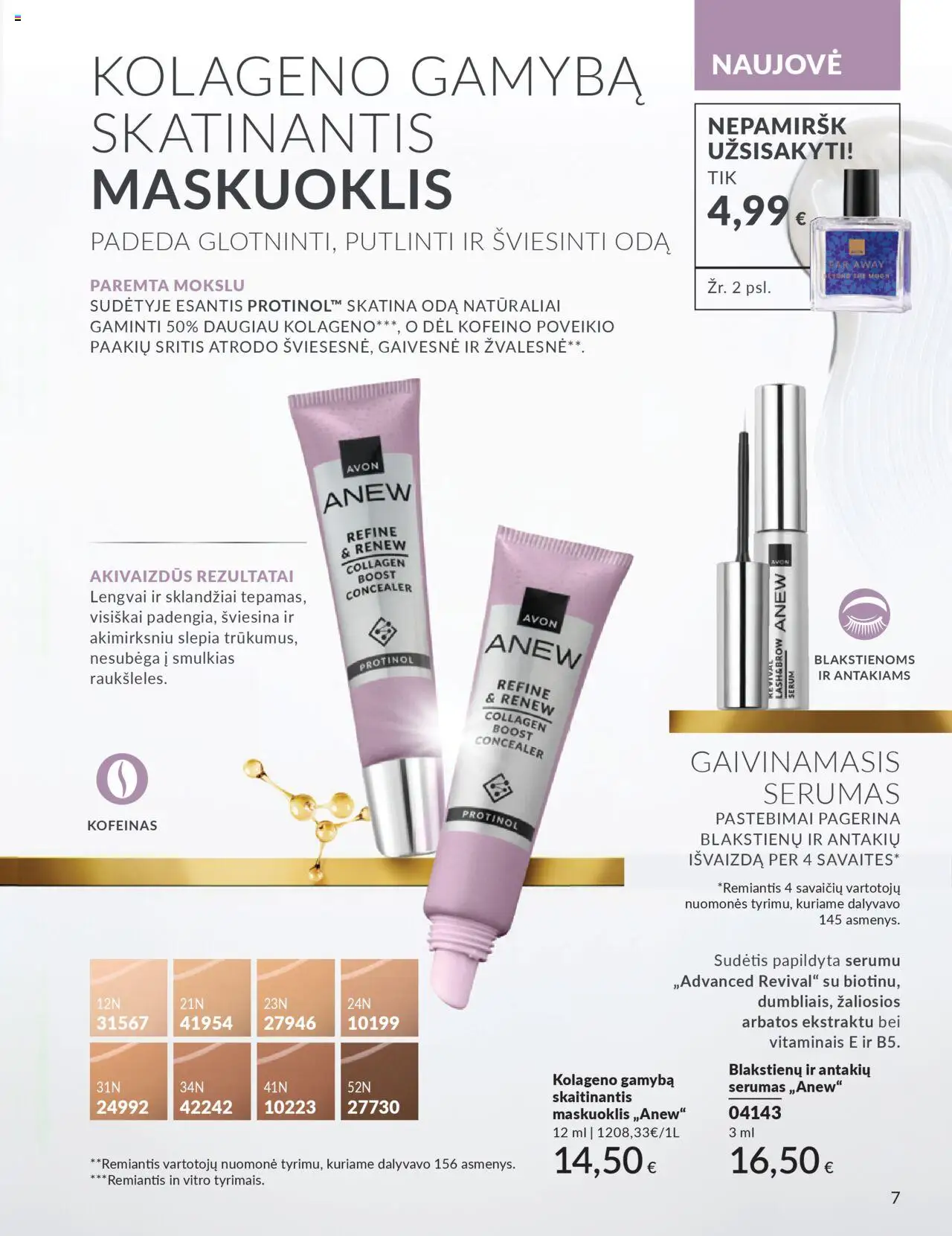AVON akcijos nuo 01.10.2025 | Puslapis: 7 | Prekių: Maskuoklis