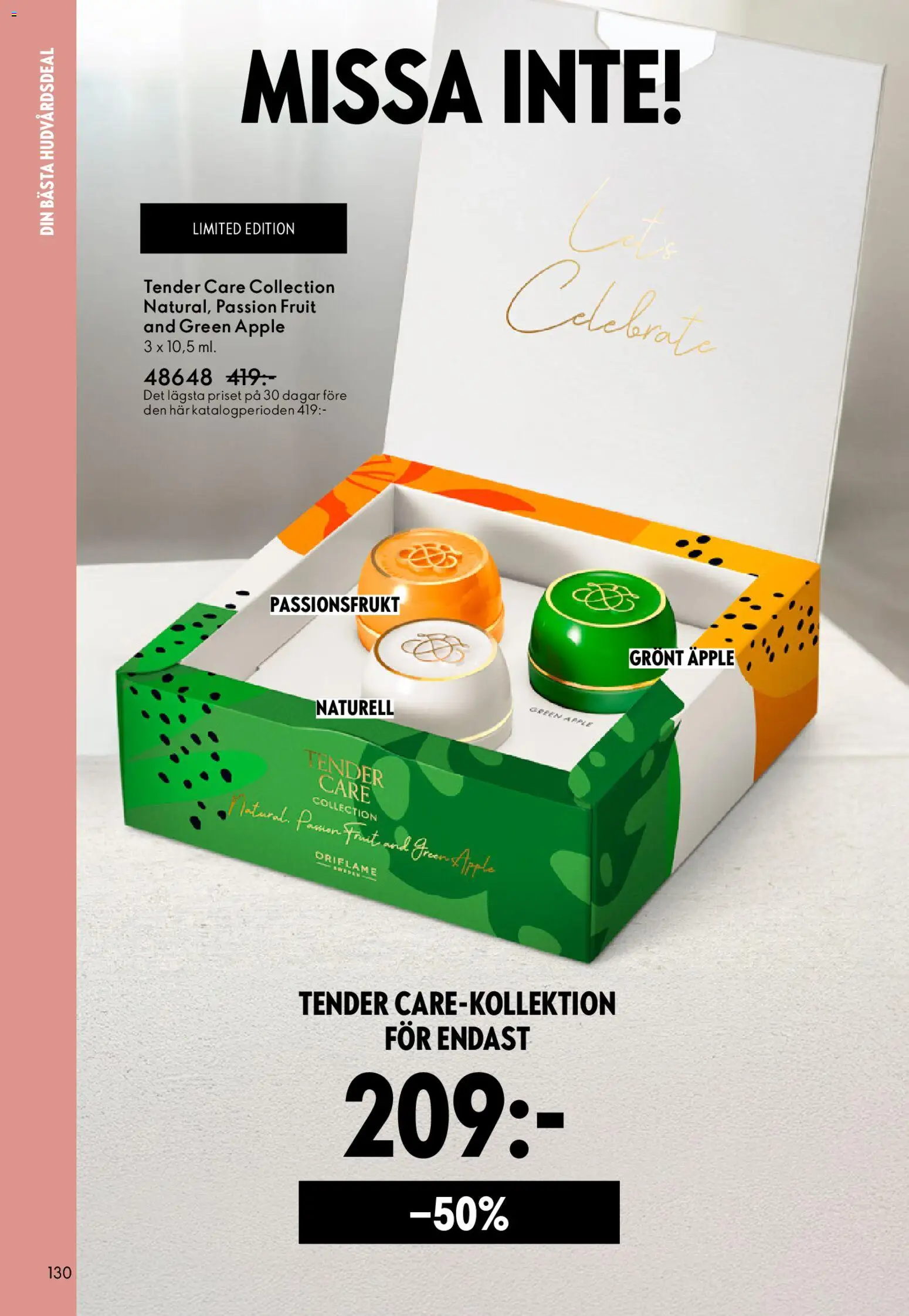 Oriflame reklamblad aktuell från 18.02.2026 | Sida: 130 | Produkter: Äpple, Passionsfrukt