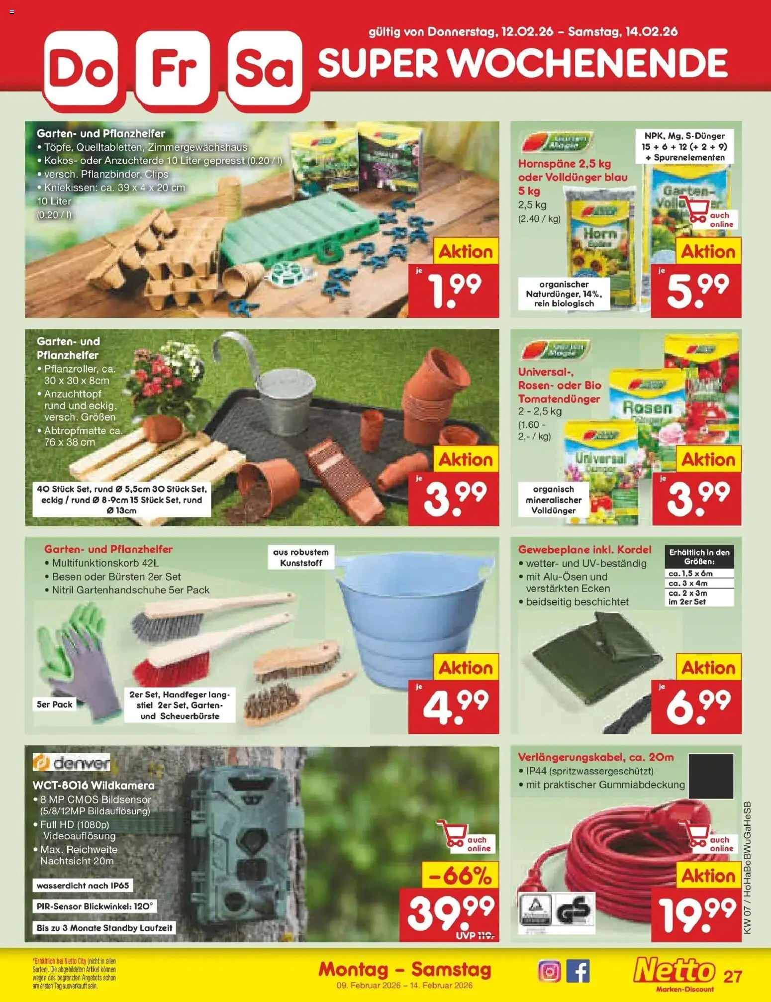 Netto Marken-Discount - Netto: Wochenangebote – gültig ab 09.02.2026 | Seite: 33