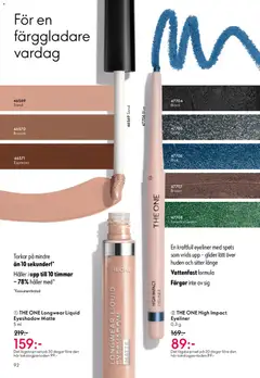 THE ONE High Impact Eyeliner, High Impact Eyeliner 0.3 g. - Förhandsvisning av reklamblad från butik Oriflame aktuell från 01.04.2026 | Sida: 92 | Produkter: Eyeliner