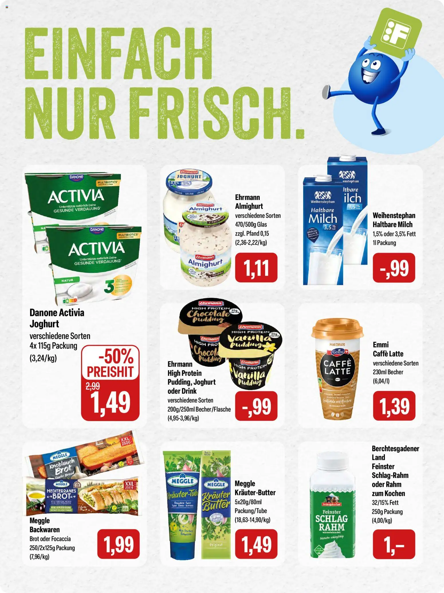 Feneberg Angebote – gültig ab 23.04.2026 | Seite: 6 | Produkte: Milch, Joghurt, Haltbare milch, Pudding