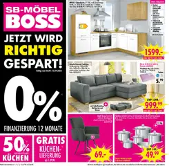 SB Möbel Boss Prospekt Alte Messe Leipzig	 ab 06.09.2025 gültig