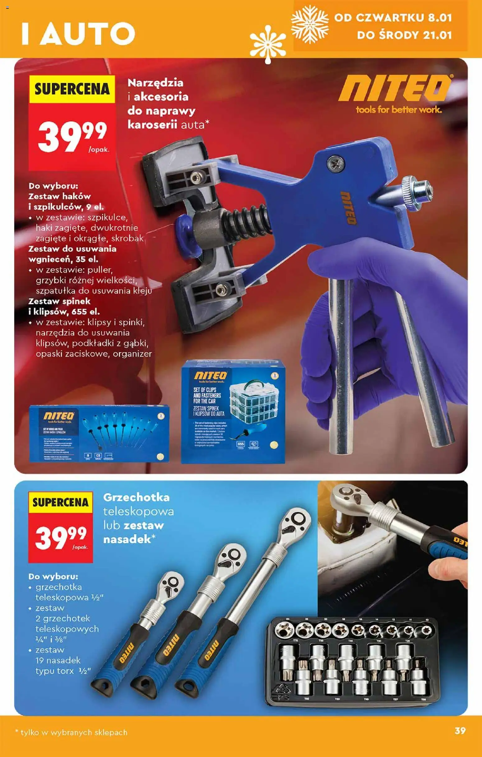 Biedronka gazetka - Hity i inspiracje od 05.01.2026 | Strona: 39 | Produkty: Body