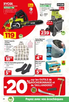 Mr Bricolage folder / publicité - Voorbeeld van een folder van Mr Bricolage, geldig van 02.12.2025 | Pagina: 26 | Producten: Pasta, Lábmasszírozó