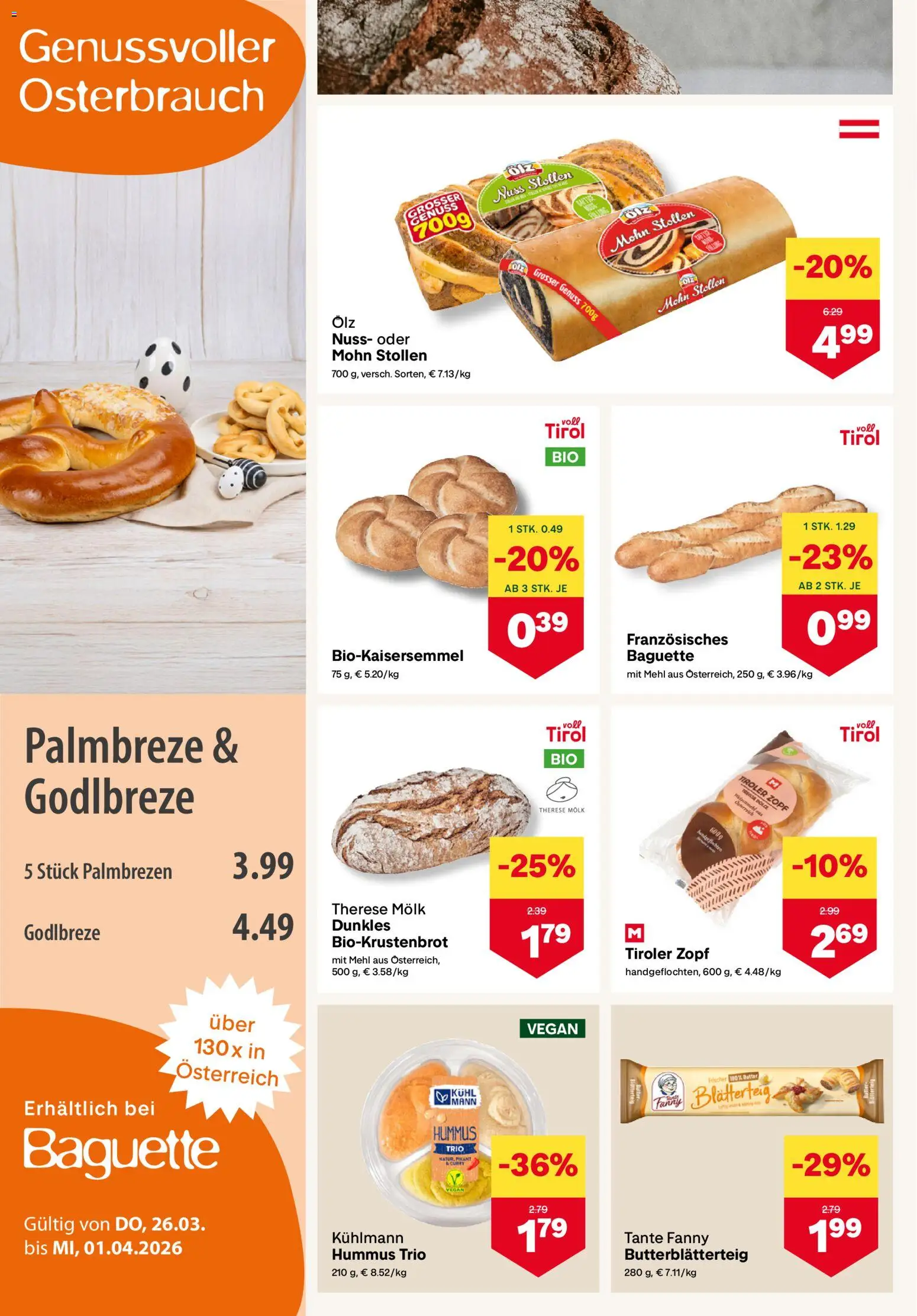 MPREIS Flugblatt gültig ab 26.03.2026 | Seite: 4 | Produkte: Jääkaappipakastin