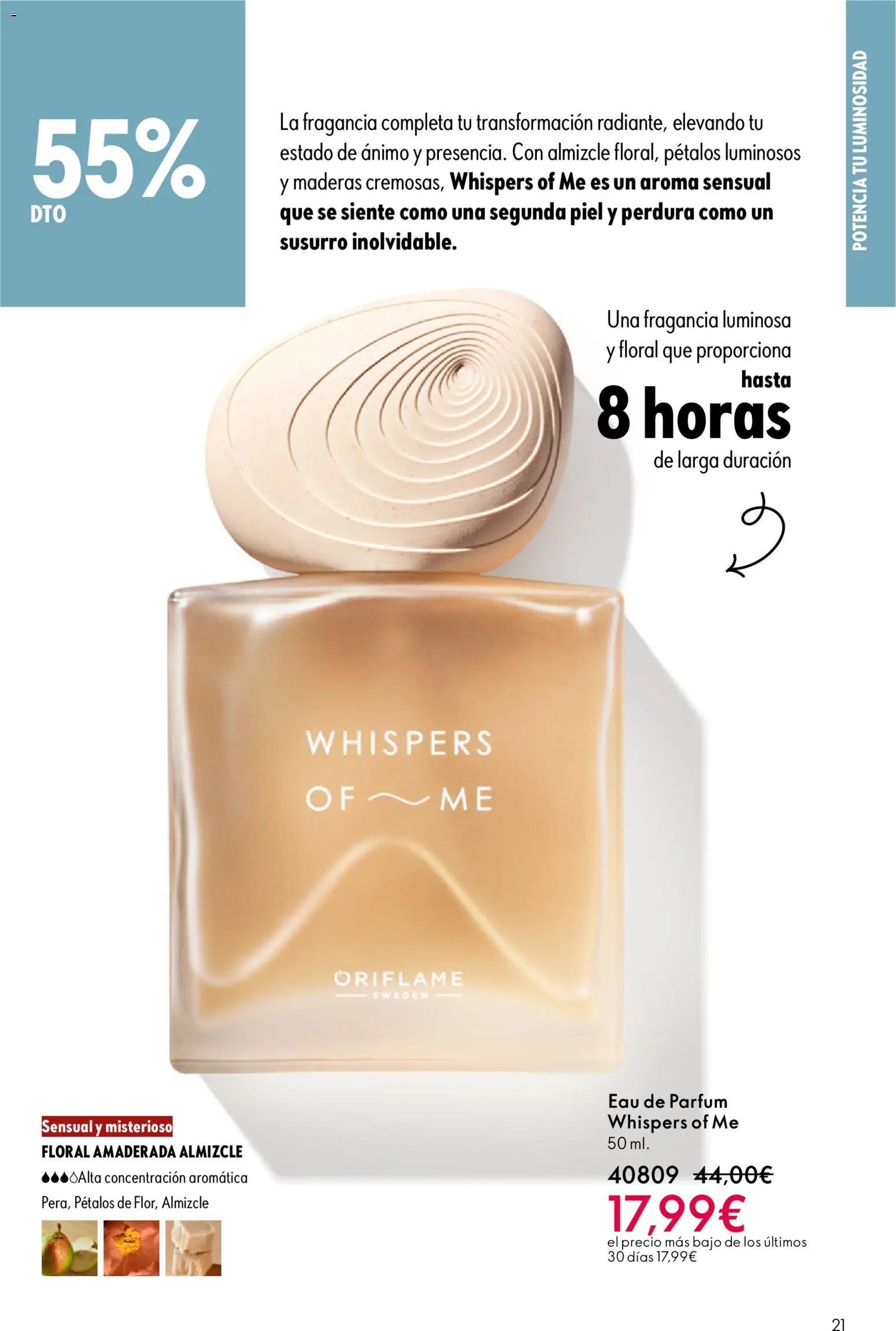 Oriflame - Catálogo Campaña 1 │ válido desde el 31.12.2025 | Página: 21 | Productos: Fragancia, Eau de parfum