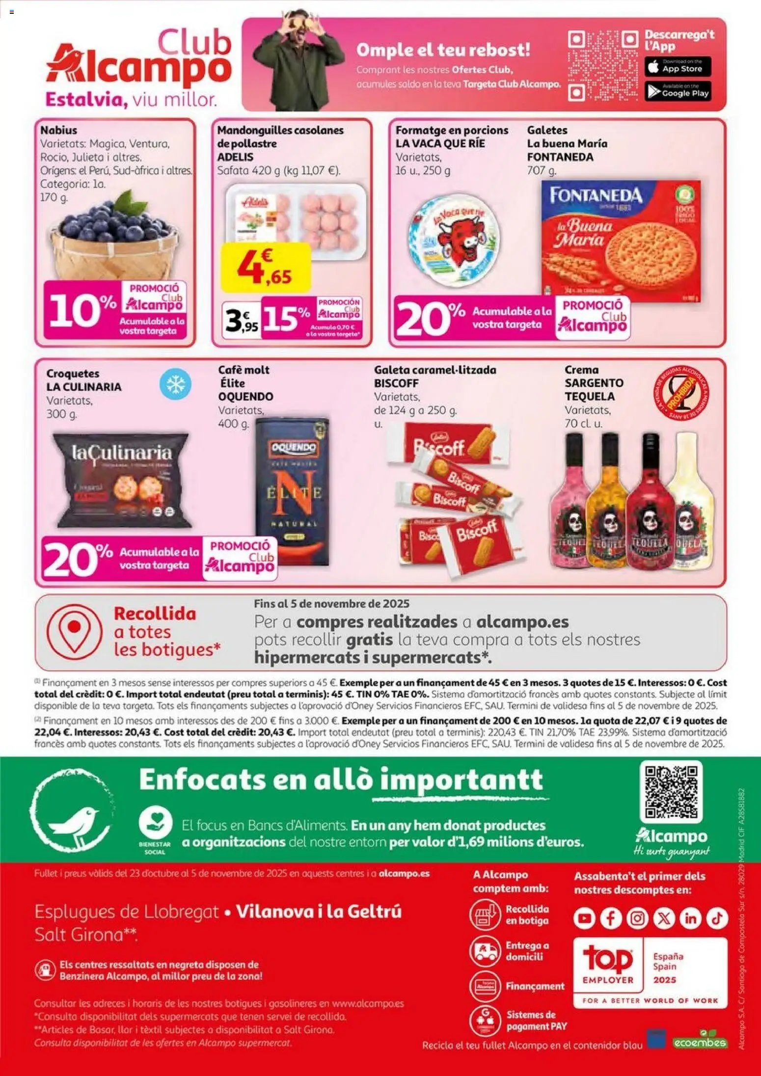 Alcampo - HP catalan │ válido desde el 23.10.2025 | Página: 36 | Productos: Café, Crema