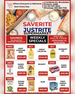 Saverite specials catalogue – valid from 20.04.2026 | Page: 3