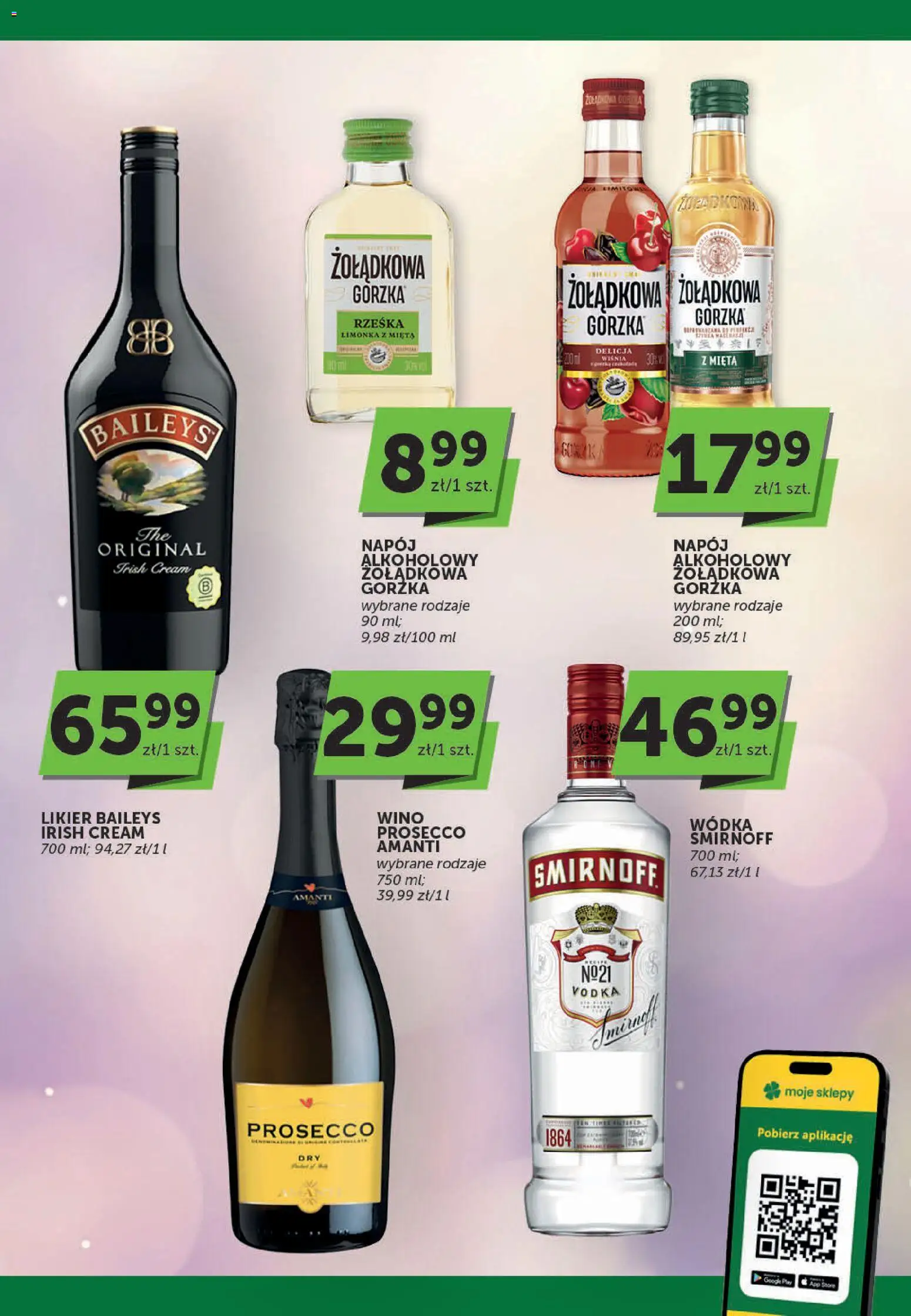 Euro Sklep gazetka - Katalog alkoholowy od 16.04.2026 | Strona: 3 | Produkty: Baileys, Mięta, Wino, Wódka