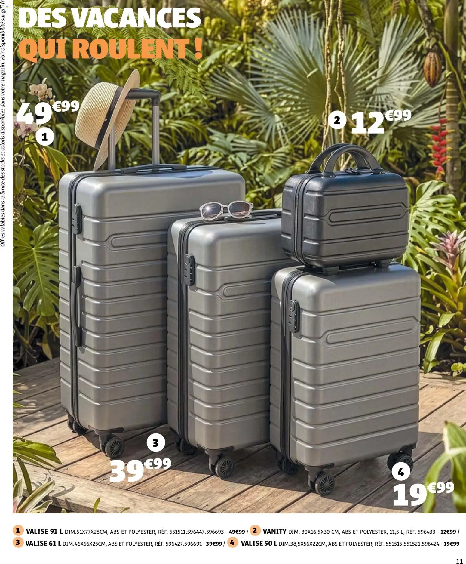 {H1} | Page: 11 | Produits: Valise