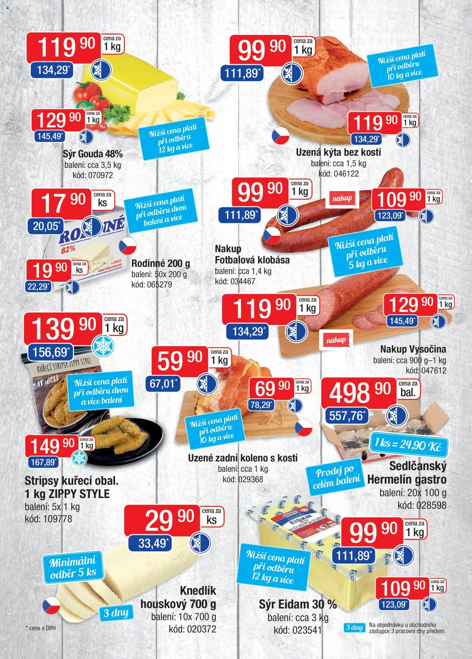 Astur & Qanto leták - Velkoobchod fresh 12/2025 od 01.12.2025 | Strana: 23 | Produkty: Gouda, Hermelín, Uzená kýta, Kuřecí stripsy