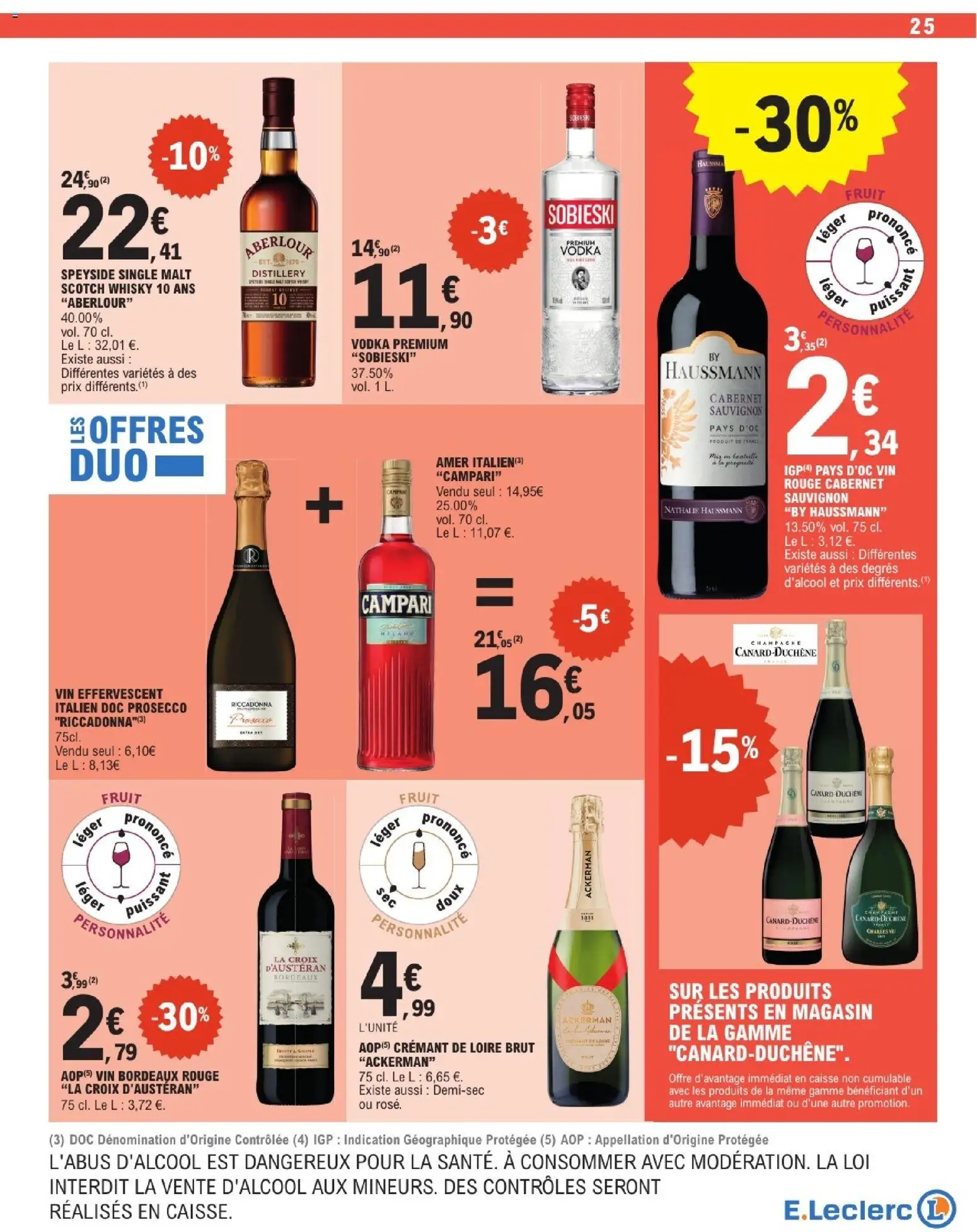 {H1} | Page: 25 | Produits: Champagne, Crémant, Prosecco, Vin