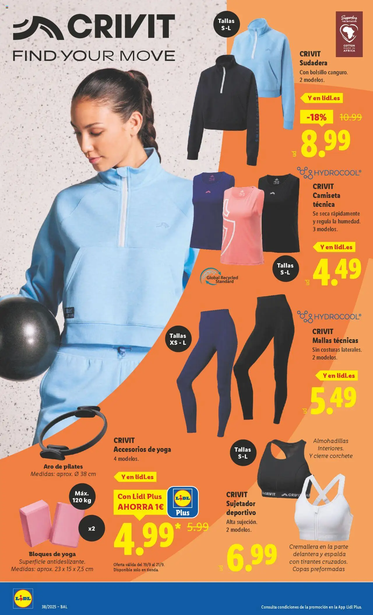 Lidl folleto de bazar │ válido desde el 15.09.2025 | Página: 20 | Productos: Sudadera