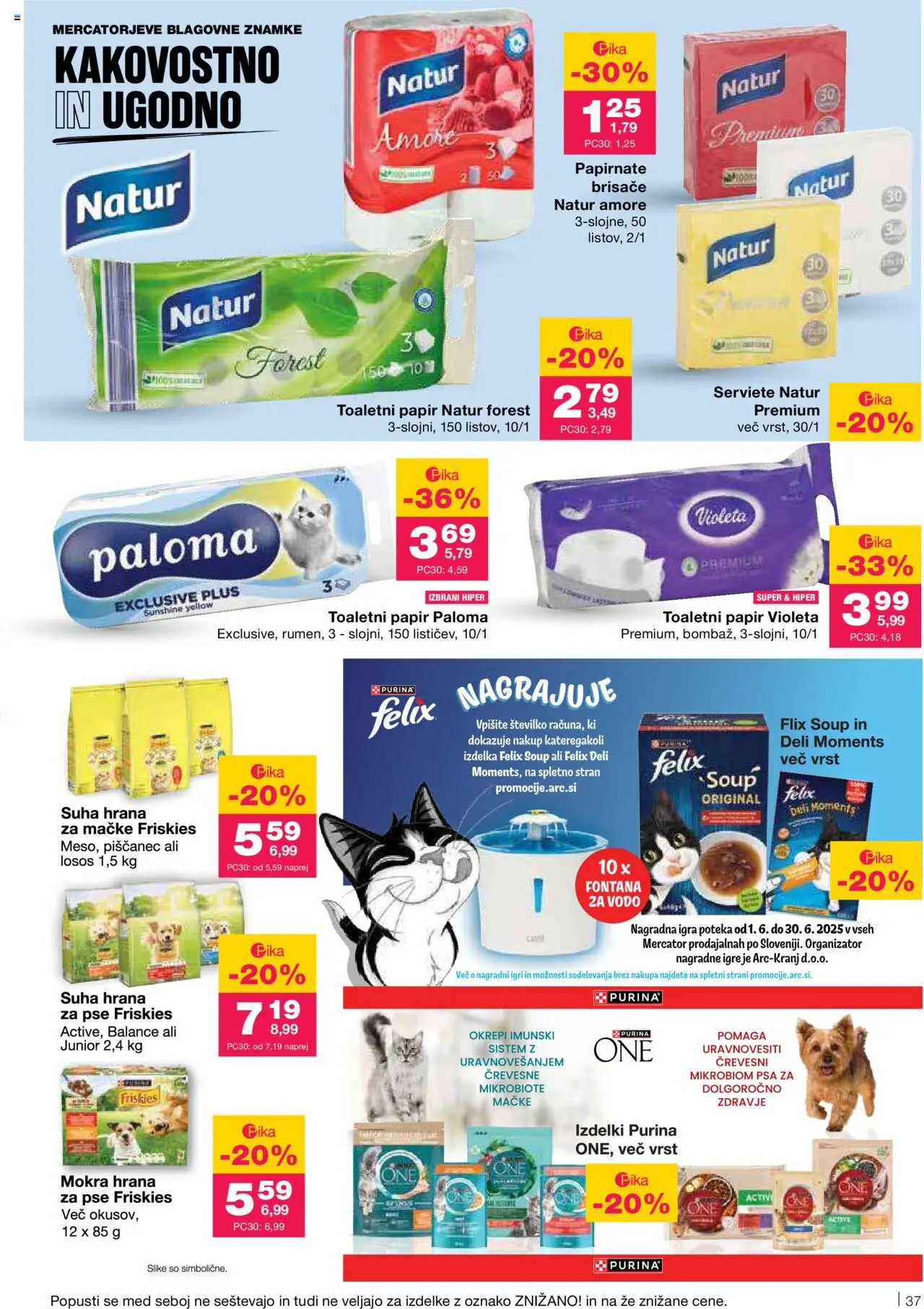 Mercator katalog │ velja od 12.06.2025 | Stran: 37 | Izdelki: Igra, Toaletni papir, Losos