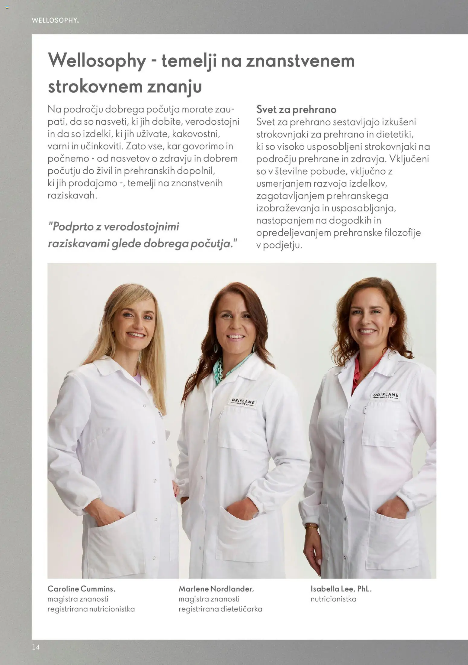 Novi Oriflame katalog ponudbe – veljaven od 01.01.2026 | Stran: 14