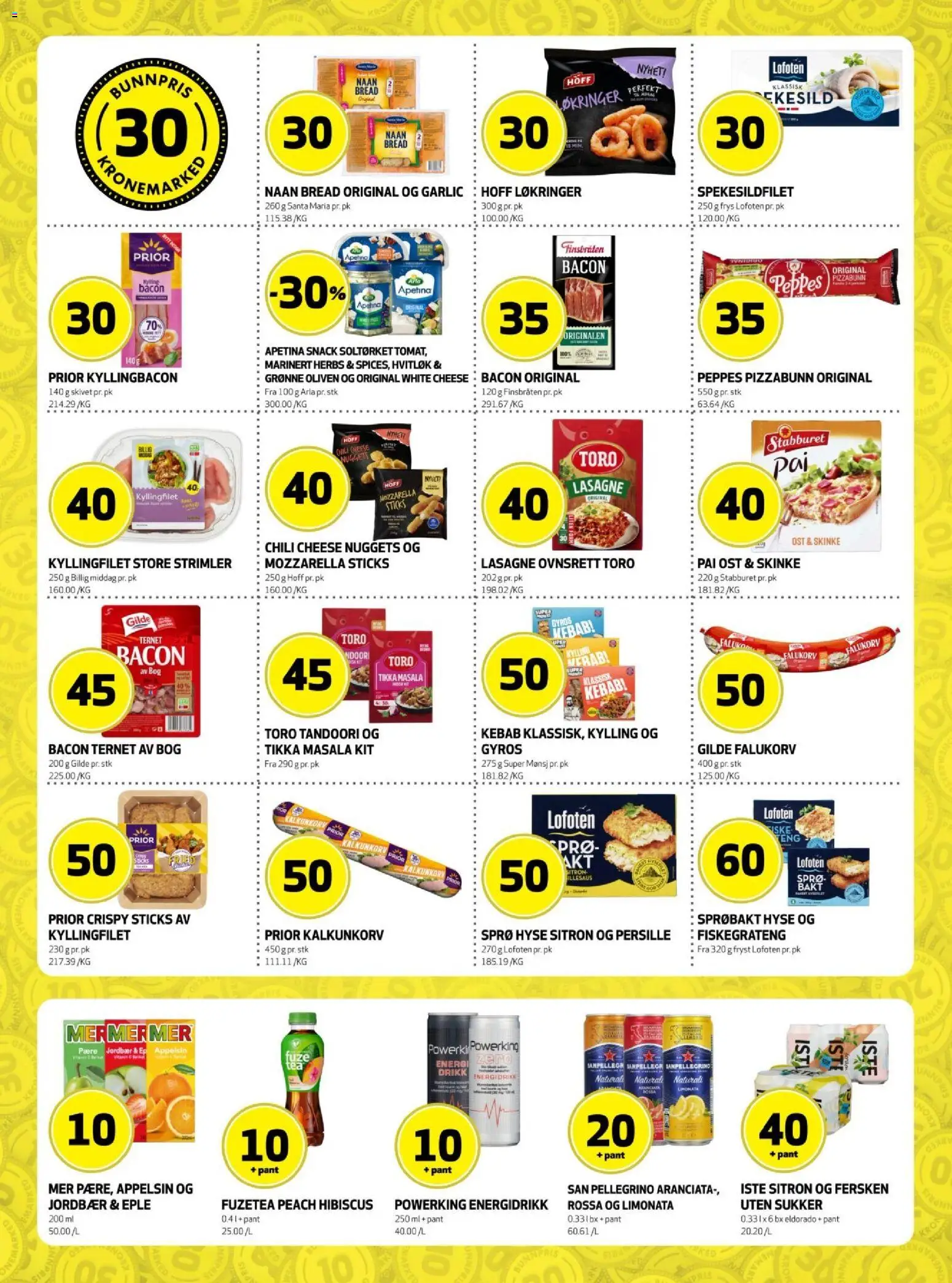 {H1} | Side: 9 | Produkter: Деревні плити, Sukker, Sitron, Iste