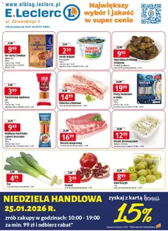 Pogląd oferty "E.Leclerc Gazetka - Elbląg" - ważna od 19.01.2026