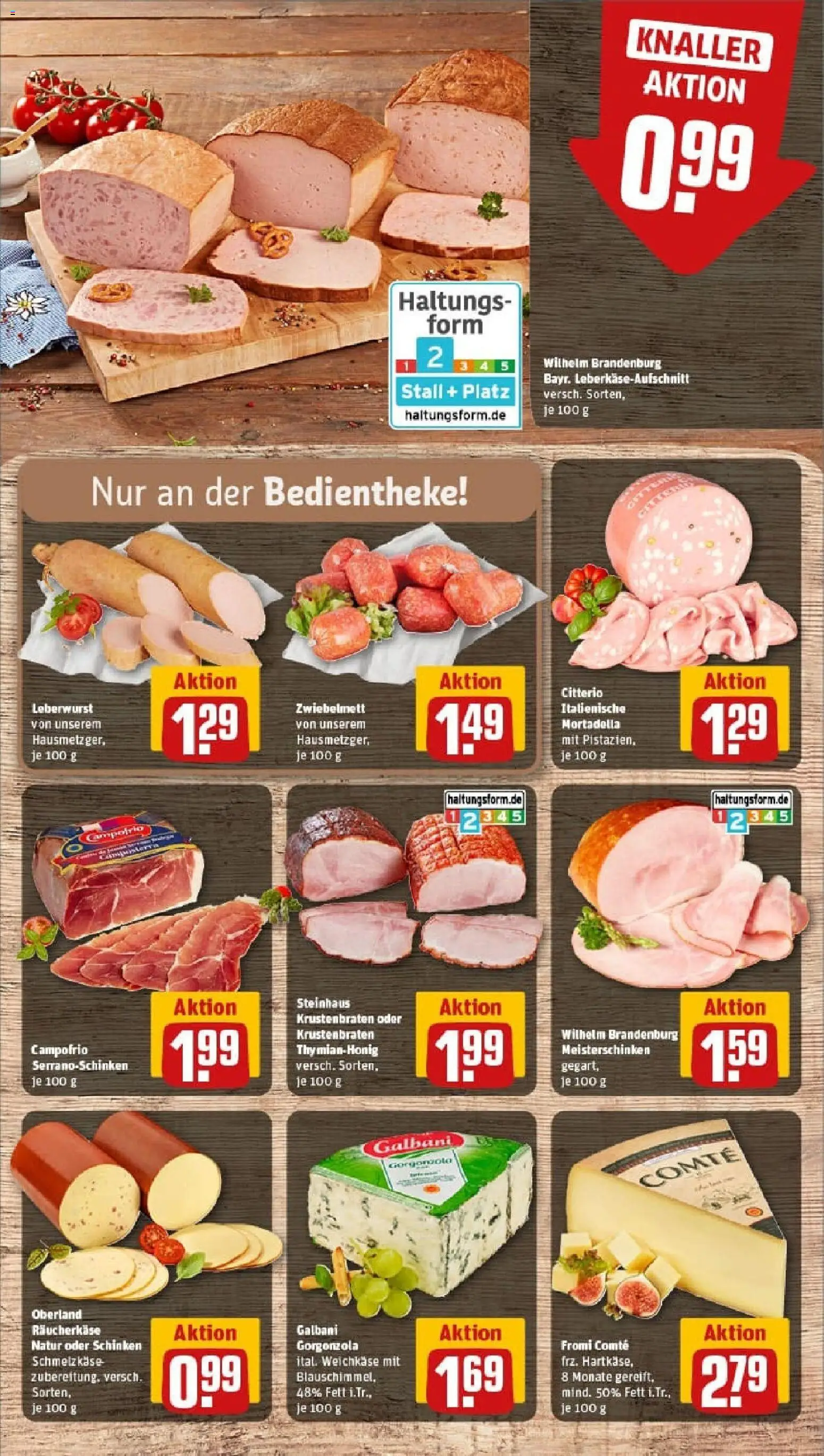 Rewe prospekt Grevenbroich / Frimmersdorf	 – gültig ab 26.10.2025 | Seite: 11 | Produkte: Krustenbraten, Schinken